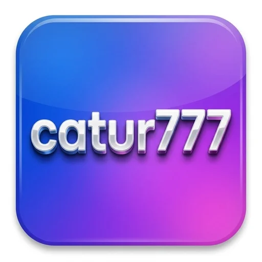 catur777 Logo - Resmi